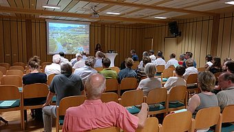 Impulsvortrag und Präsentation des Projektes "Leitbild für das Bauen in der Wachau" © Welterbegemeinden Wachau Impulsvortrag und Präsentation des Projektes "Leitbild für das Bauen in der Wachau" © Welterbegemeinden Wachau