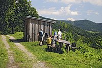 Social meeting point on Zornberg to be upgraded ©Franz Hauleitner
