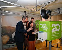 Macht euer Erinnerungsfoto mit der Fotobox © Josef Salomon/Wachaufoto